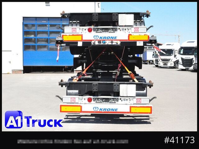 Swap body semitrailer KRONE SDC 27  eLTU5 20-45 Liftachse