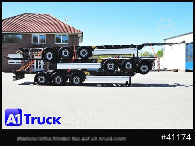 Swap body semitrailer KRONE SDC 27  eLTU5 20-45 Liftachse