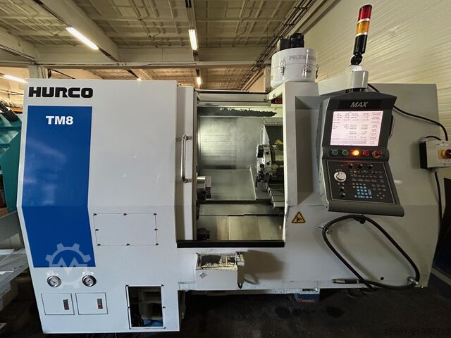 เครื่องกลึง CNC HURCO TM8 cnc lathe