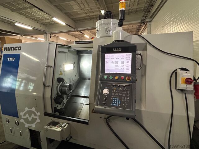 เครื่องกลึง CNC HURCO TM8 cnc lathe