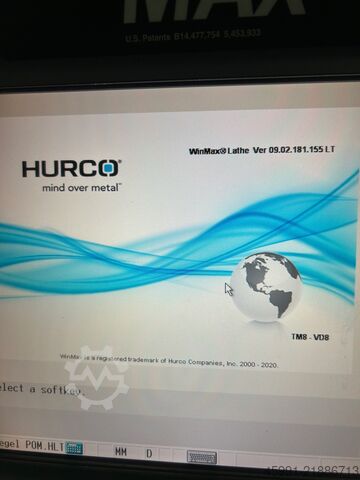 เครื่องกลึง CNC HURCO TM8 cnc lathe