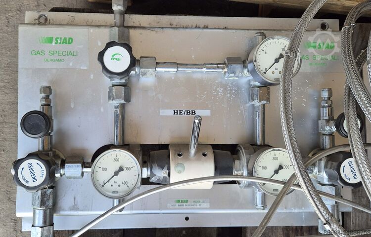 Dolum rampaları için gaz panelleri SIAD GAS SPECIALI Gas panels for filling ramps – O2, Ar,N2