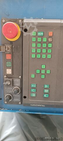 Water jet cutting machine TRUMPF Trumatic WS 2500 control unit