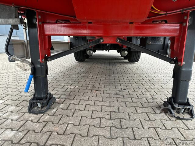 Platformos priekaba Kässbohrer new and unused Heavy-Duty flatbed / 690cm exten...