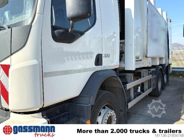 Kamion za odvoz smeća Volvo FE 320 6x2, Retarder