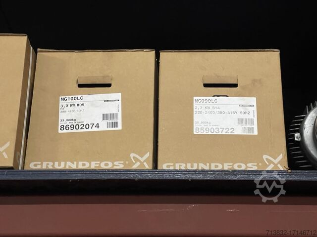 अतिरिक्त इंजन पंप GRUNDFOS SEVERAL SPARE MOTORS PUMP - NEW IN BOX