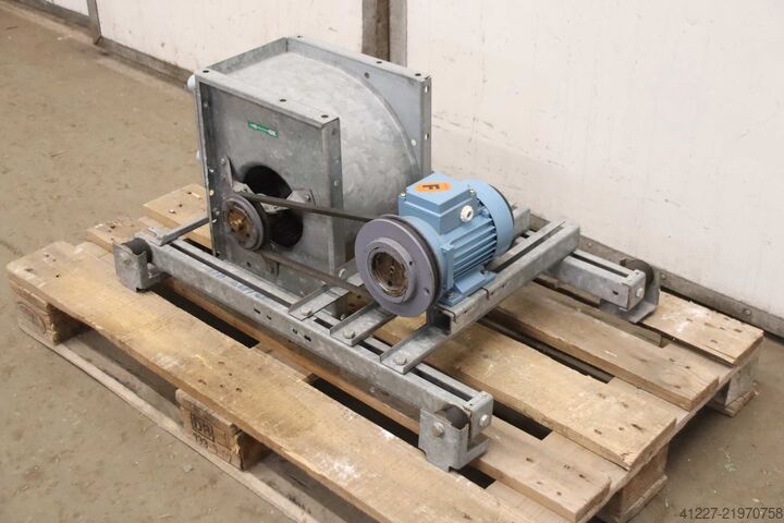 Extraction fan 0.4/0.1 kW 1390/690 rpm unbekannt Lüfterrad 2x Ø 200 x 80 mm