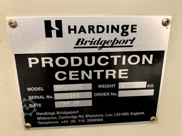 Вертикальный обрабатывающий центр BRIDGEPORT XR 500 HSC