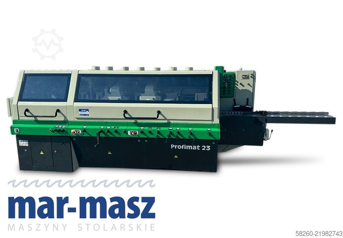 Vierseitige Hobelmaschine mit 7 Köpfen WEINIG PROFIMAT 23