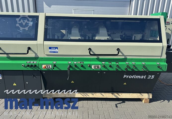 Vierseitige Hobelmaschine mit 7 Köpfen WEINIG PROFIMAT 23
