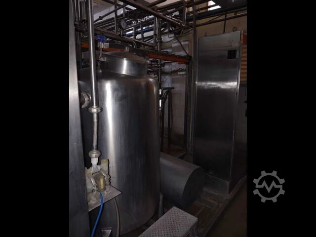 Pasteurizador HRS usado para llenado en frío 8000 LPH - Año 2020  1X8 - MI120 - 8916 - 8000 - 316/316