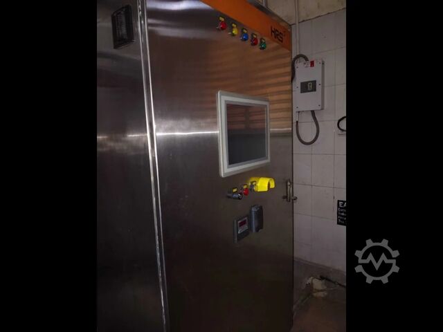 Pasteurizador HRS usado para llenado en frío 8000 LPH - Año 2020  1X8 - MI120 - 8916 - 8000 - 316/316