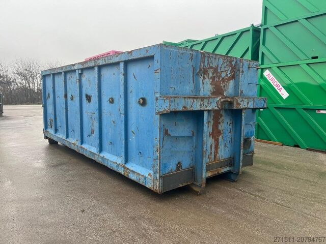 Roll-off container  CONTAINER SCARRABILE USATO A CIELO APERTO