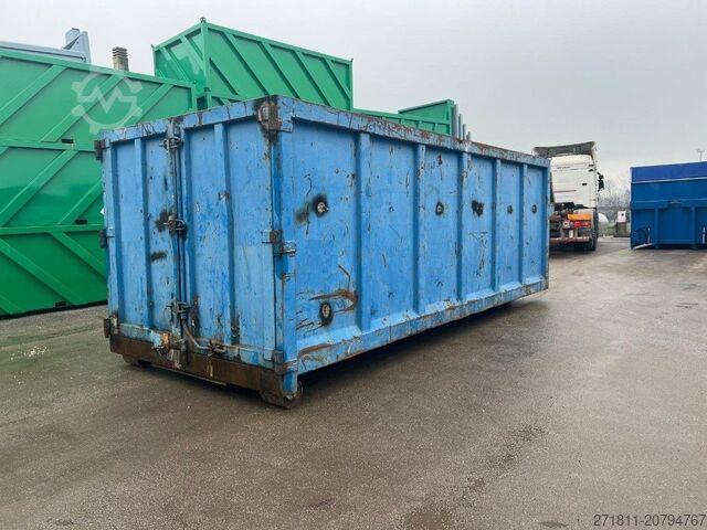 Roll-off container  CONTAINER SCARRABILE USATO A CIELO APERTO