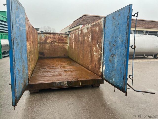 Contenedor de volteo CONTAINER SCARRABILE USATO A CIELO APERTO