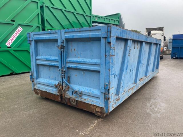 Roll-off container  CONTAINER SCARRABILE USATO A CIELO APERTO