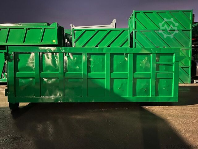 Roll-off container  CONTAINER SCARRABILE USATO A CIELO APERTO