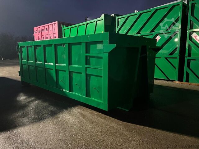 Roll-off container  CONTAINER SCARRABILE USATO A CIELO APERTO