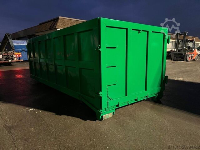 Roll-off container  CONTAINER SCARRABILE USATO A CIELO APERTO
