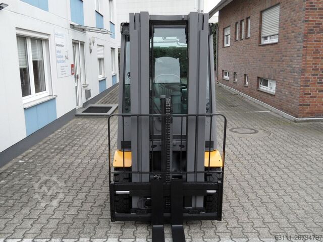 Diesel Forklift Jungheinrich DFG 425s - Triplex - Kabine mit Heizung
