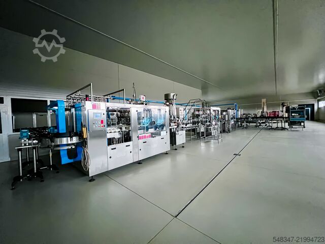 Şişe doldurma/kapatma/etiketleme makinesi AVE UNIBLOCCMOD OCEANIC G 24/24/6