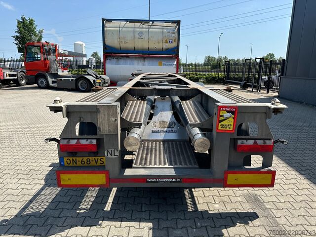Containertransport Van Hool 20FT/30FT ADR CHASSIS / galvanized / BPW DRUM /...