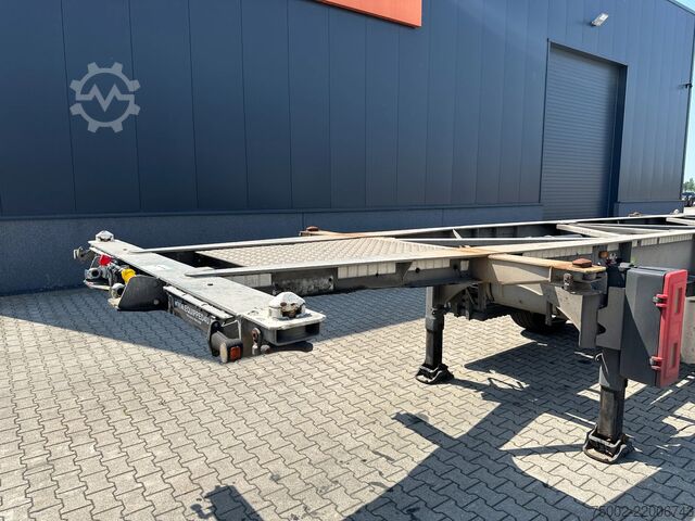 Containertransport Van Hool 20FT/30FT ADR CHASSIS / galvanized / BPW DRUM /...