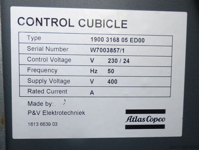 Skrutkový kompresor ZT90VSDFF Atlas Copco ZT90VSDFF