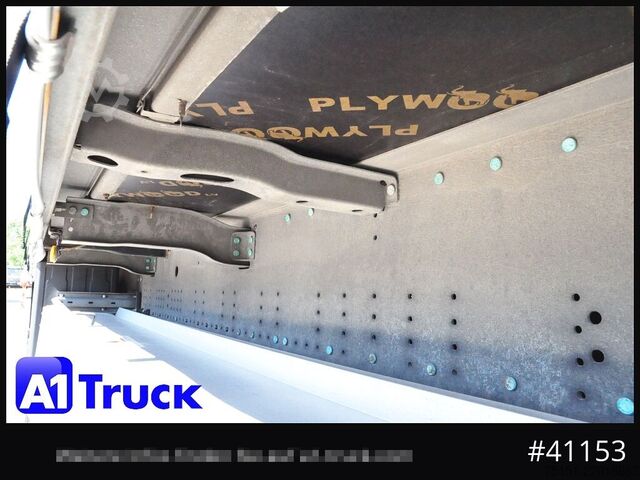 Open semitrailer with tarp SCHMITZ SD Tautliner, verzinkt, Liftachse, neue Plane