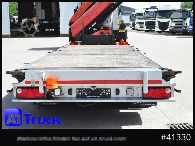 Remolque abierto STEHMANN ZZW 16, Container, verbreiterbar, ausziehbar, oben gekuppelt