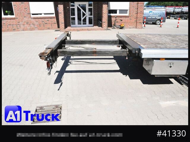 Remolque abierto STEHMANN ZZW 16, Container, verbreiterbar, ausziehbar, oben gekuppelt