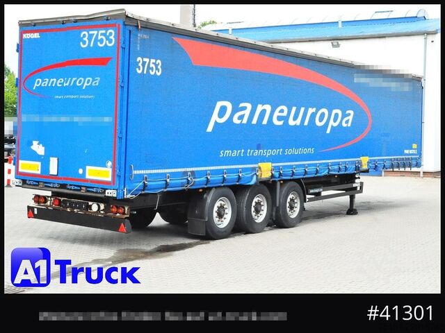带篷布的开放式半挂车 KOEGEL S 24 Tautliner, Code XL, BPW,  1 Vorbesitzer, VDI 2700