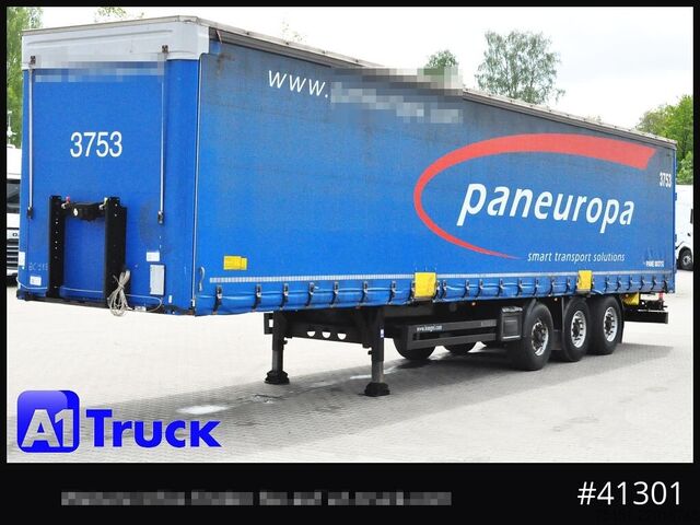 带篷布的开放式半挂车 KOEGEL S 24 Tautliner, Code XL, BPW,  1 Vorbesitzer, VDI 2700