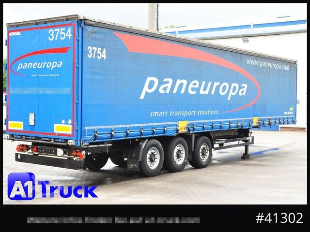 带篷布的开放式半挂车 KOEGEL S 24 Tautliner, Code XL, BPW,  1 Vorbesitzer, VDI 2700