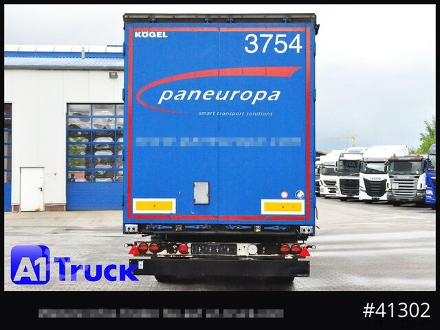 带篷布的开放式半挂车 KOEGEL S 24 Tautliner, Code XL, BPW,  1 Vorbesitzer, VDI 2700