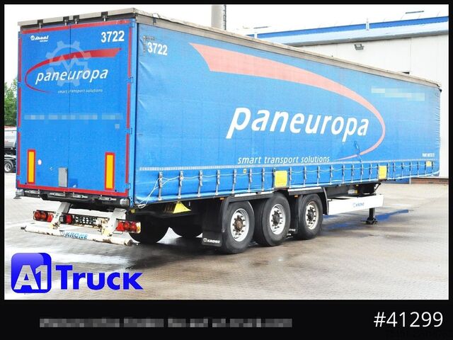 Open semitrailer with tarp KRONE SD Tautliner, Code XL, 1 Vorbesitzer