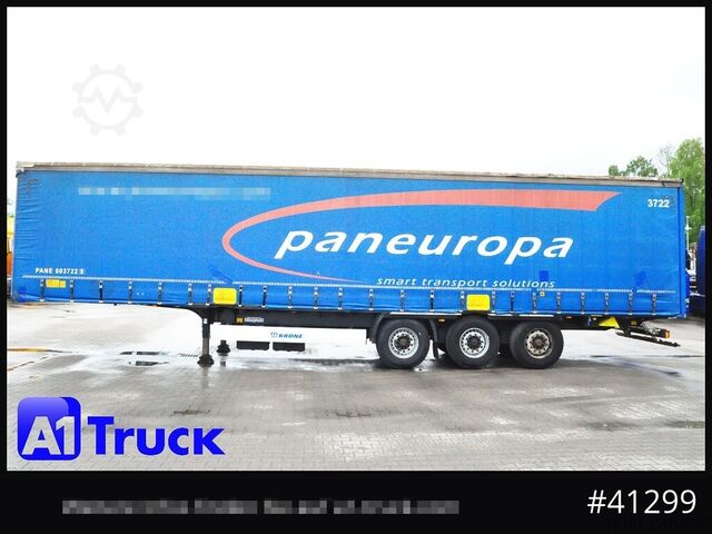 Open semitrailer with tarp KRONE SD Tautliner, Code XL, 1 Vorbesitzer