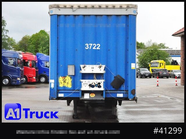 Open semitrailer with tarp KRONE SD Tautliner, Code XL, 1 Vorbesitzer