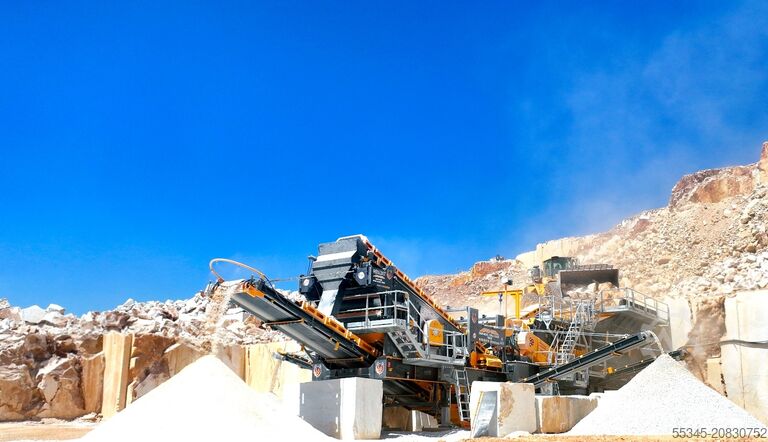 Θραυστήρας κρούσης PRO-150 MOBILE IMPACT CRUSHER PRO-150 MOBILE CRUSHER | WOBBLER FEEDER