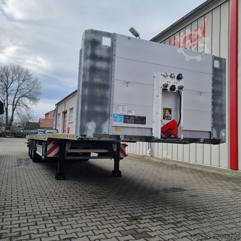  Fliegl 3-Achs Plateau Sattel SDS 380 Mega