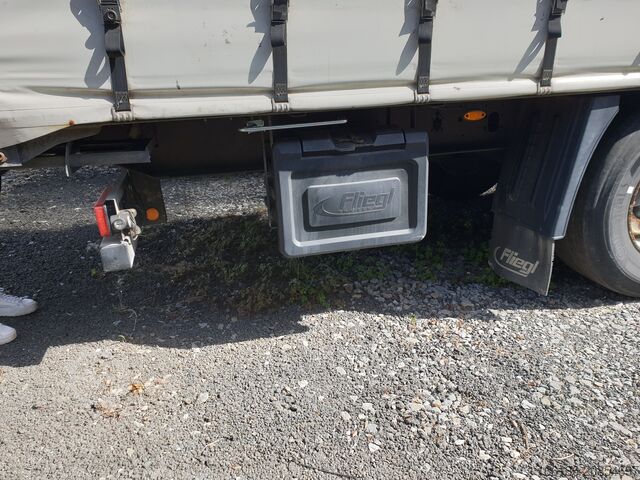 Semi-reboque aberto com lona FLIEGL 3-Achs Gardine SDS 350 RoadRunner