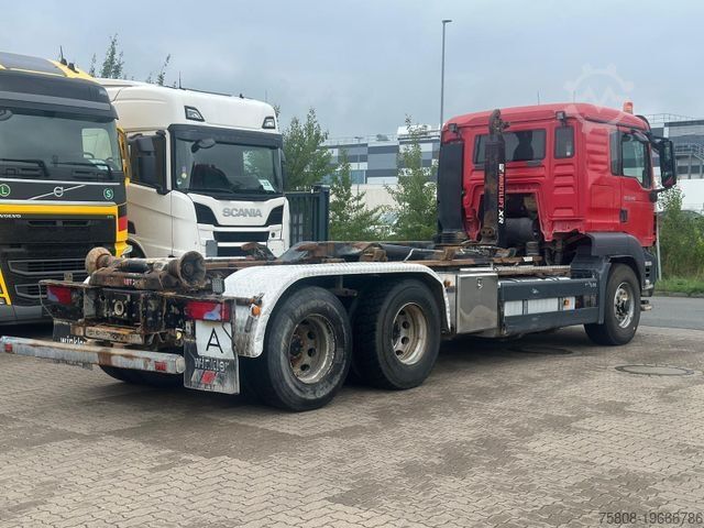 Lori angkat bekas roll-off MAN TGS 33.480 6x6H Abroller Hiab