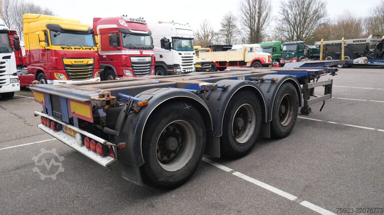 نقل الحاويات D-tec FT-43-03-V Flexitrailer multi container chassis...