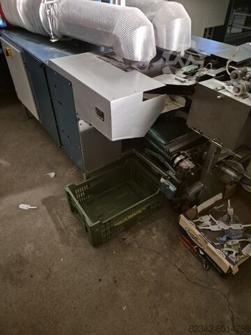 Macchina per sacchetti da trasporto Taglierina per Äp STRAPACK mit Netzklipper Äpfel und Kar Type EW 20