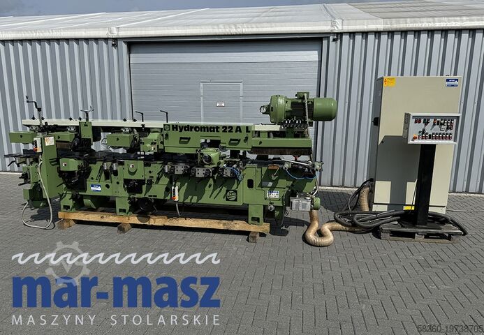 Πλάνη υγρού τύπου τεσσάρων πλευρών WEINIG Hydromat 22 AL na 8 głowic