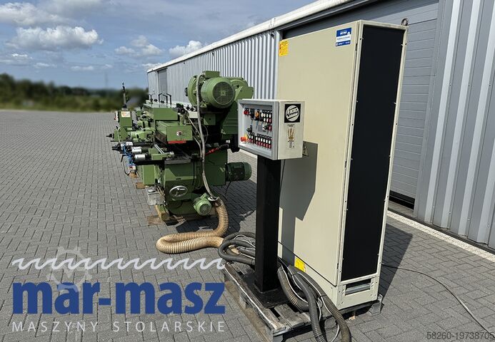 Πλάνη υγρού τύπου τεσσάρων πλευρών WEINIG Hydromat 22 AL na 8 głowic
