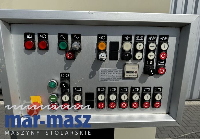 Πλάνη υγρού τύπου τεσσάρων πλευρών WEINIG Hydromat 22 AL na 8 głowic