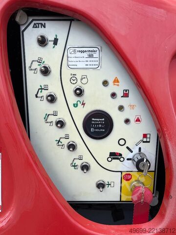 Platform kerja teleskopik yang diartikulasikan ATN Zebra 12 - 12m Diesel Gelenk-Teleskop-Arbeitsbühne