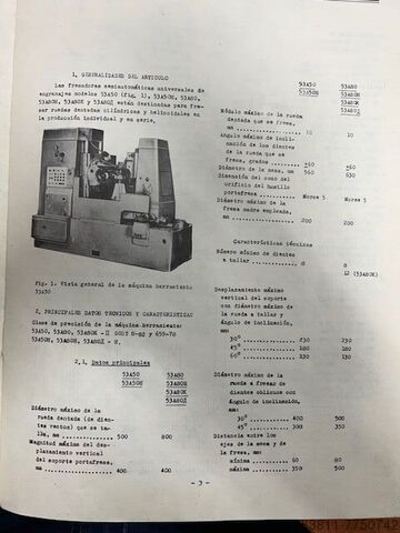 TALLADORA ENGRANAGES TEKNIMAK CN FAGOR TEKNIMAK 53A 50H