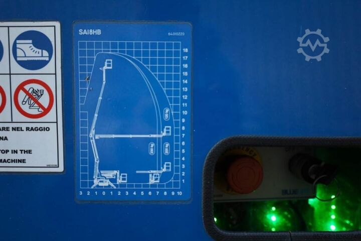 Articulated boom lift Ruthmann BLUELIFT SA18HD Gasoline / 220V, 18m Working Heigh